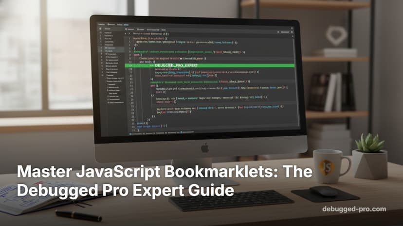 Master JavaScript Bookmarklets: The Debugged Pro Expert Guide