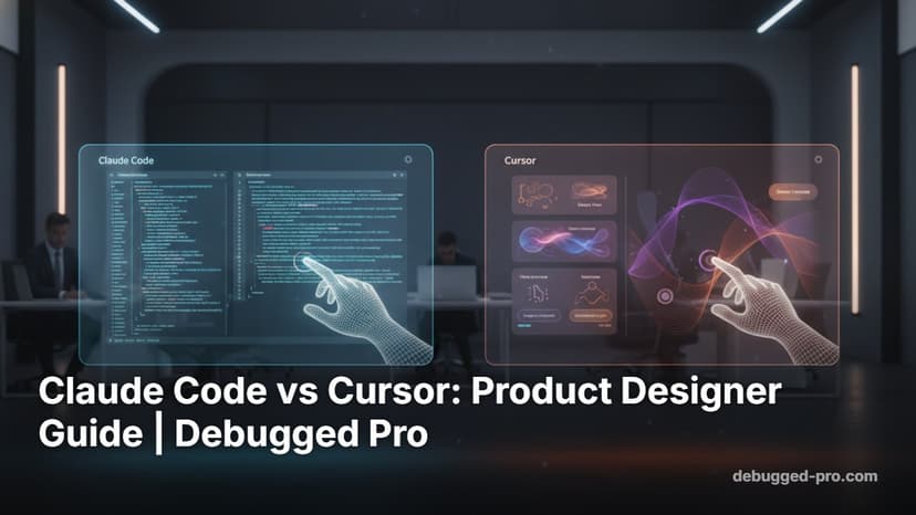 Claude Code vs Cursor: Product Designer Guide | Debugged Pro