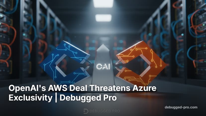 OpenAI's AWS Deal Threatens Azure Exclusivity | Debugged Pro