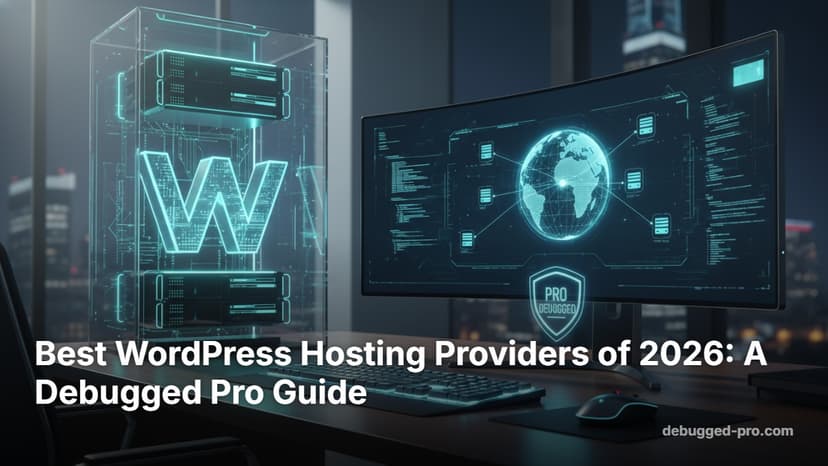 Best WordPress Hosting Providers of 2026: A Debugged Pro Guide