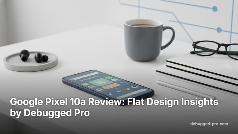 Google Pixel 10a Review: Flat Design Insights by Debugged Pro