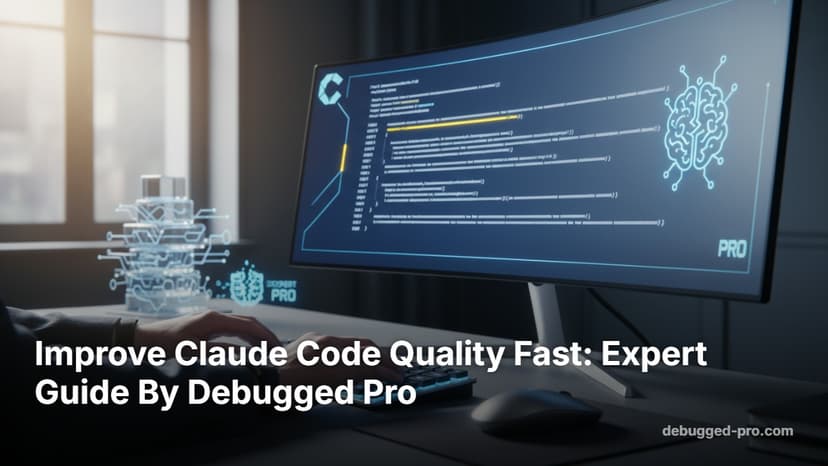Improve Claude Code Quality Fast: Expert Guide By Debugged Pro