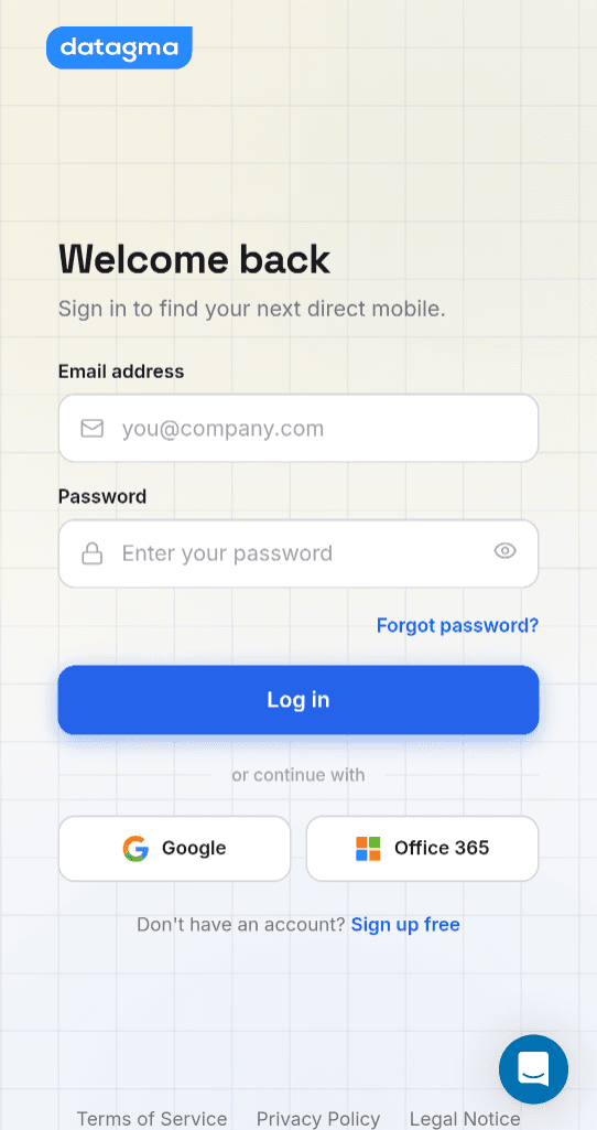 Sign-In Screen